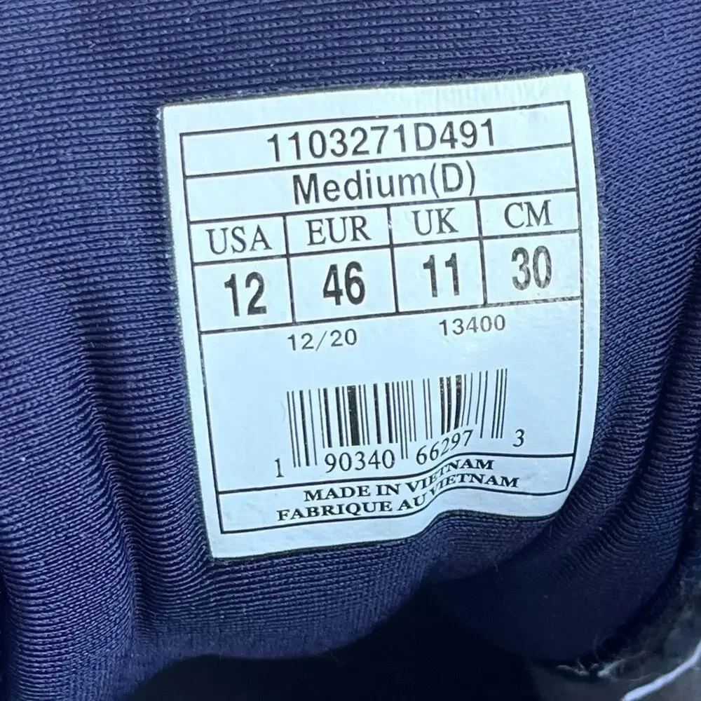 Brooks Beast 20 / Mens Size 12 / Gray Navy Peacoat Running Shoes 1103271D491